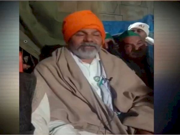 भाकियू नेता राकेश टिकैत ने वीडियो में किसानों को लाठी-डंडे रखने की सलाह देते नजर आए